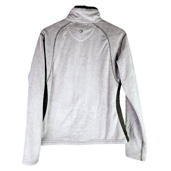 Kuhl Women's Advokat Full-Zip Fleece Sweater, Jacket, Stone, Sz L - Picture 2 of 8